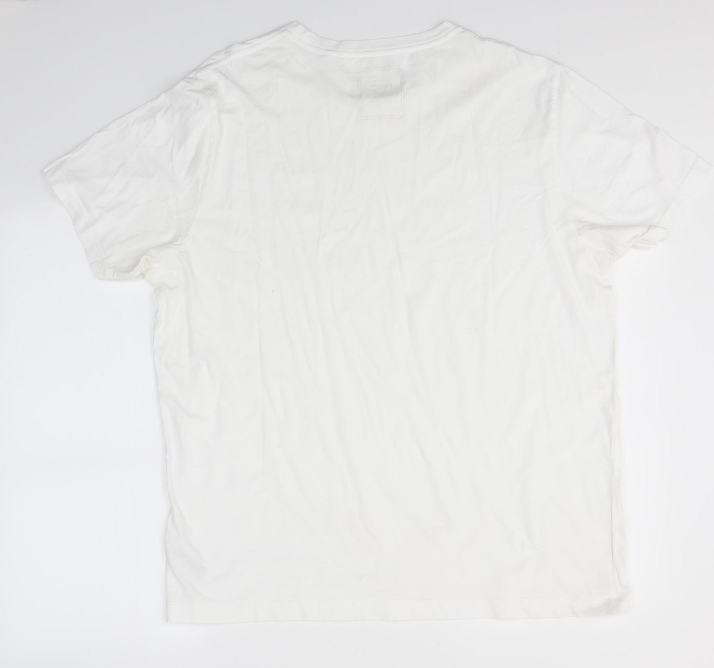 NEXT Mens White    T-Shirt Size XL