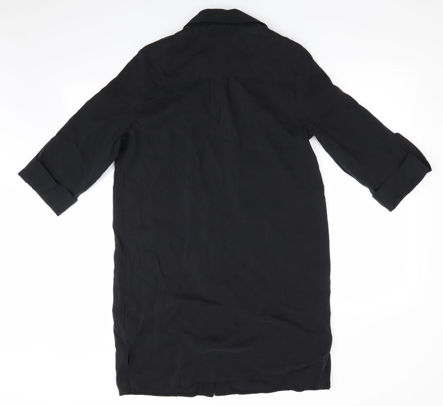 Primark Womens Black   Shirt Dress  Size 12
