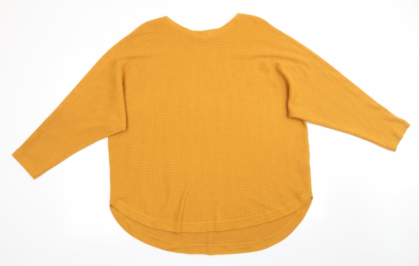 Principles Womens Gold   Pullover Jumper Size 20  - Batwing Sleeve
