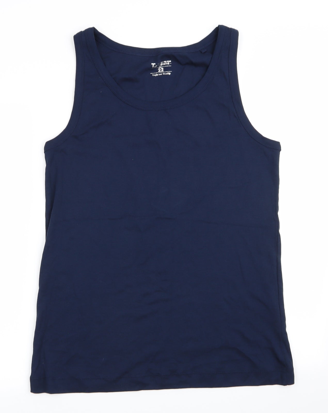 TU Womens Blue   Basic Tank Size 22