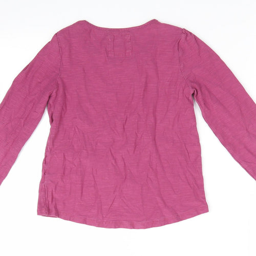 TU Girls Pink   Basic Casual Size 8 Years  - gathered shoulders