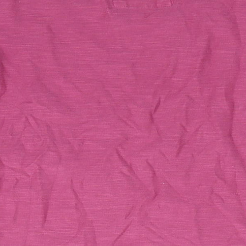 TU Girls Pink   Basic Casual Size 8 Years  - gathered shoulders