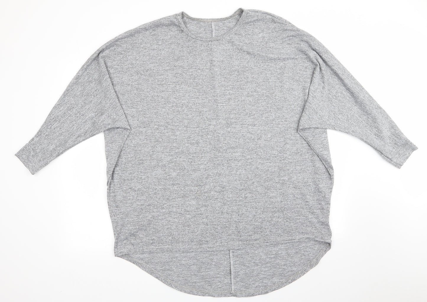 Preworn Womens Grey   Tunic Jumper   - Batwing Sleeve