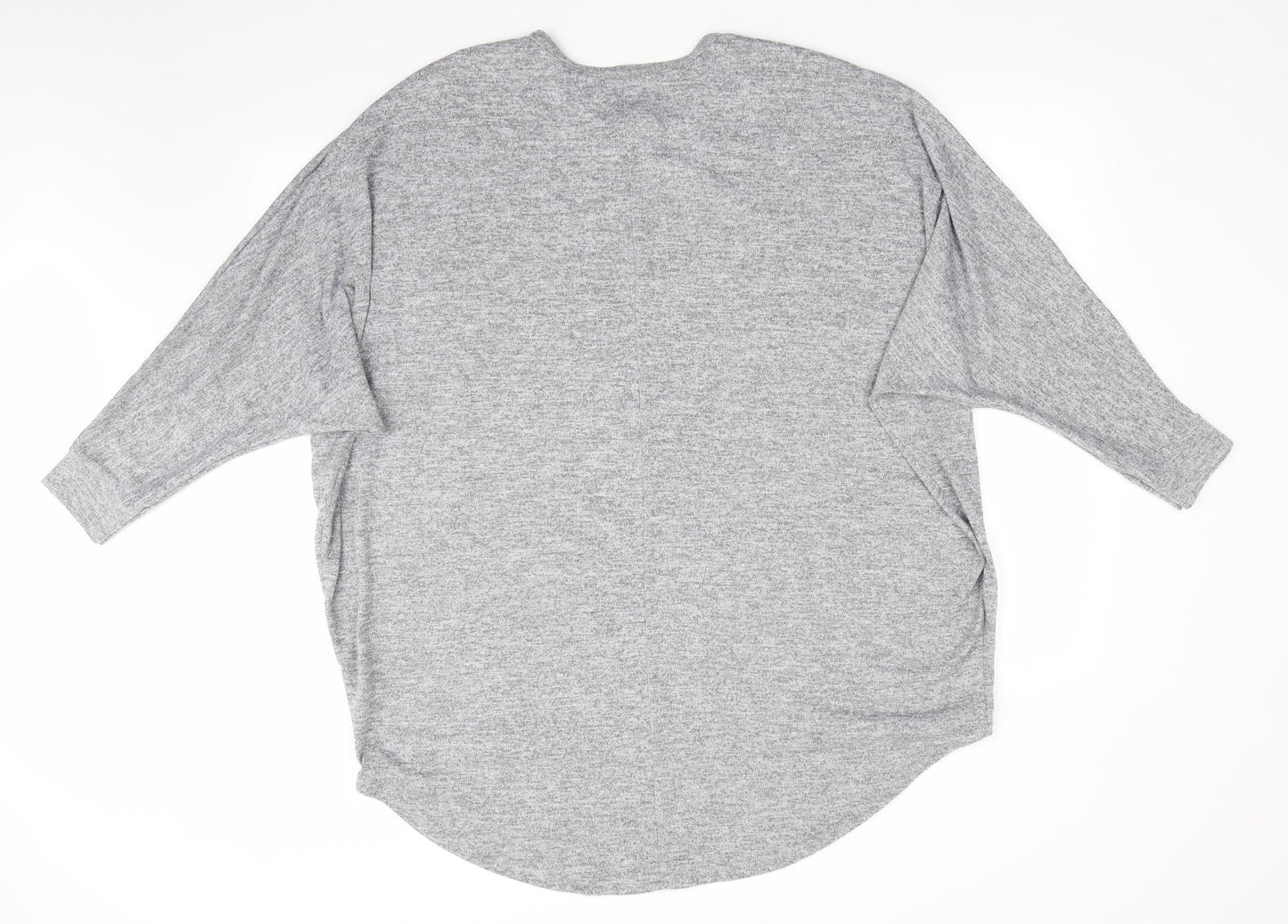Preworn Womens Grey   Tunic Jumper   - Batwing Sleeve