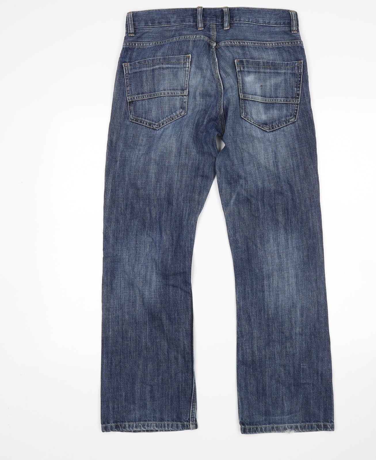 NEXT Mens Blue   Bootcut Jeans Size 30 L29 in