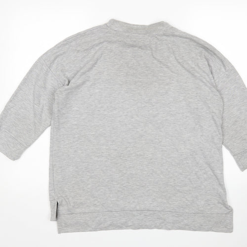 Peacocks Womens Grey   Pullover Jumper Size 18