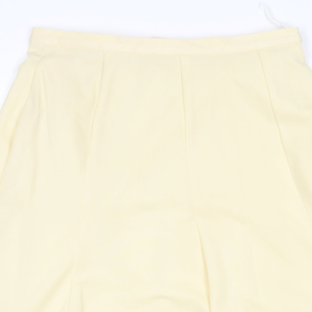 accolade Womens Yellow   A-Line Skirt Size 16