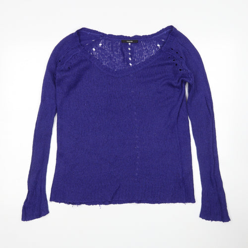 George Womens Purple   Pullover Jumper Size 10