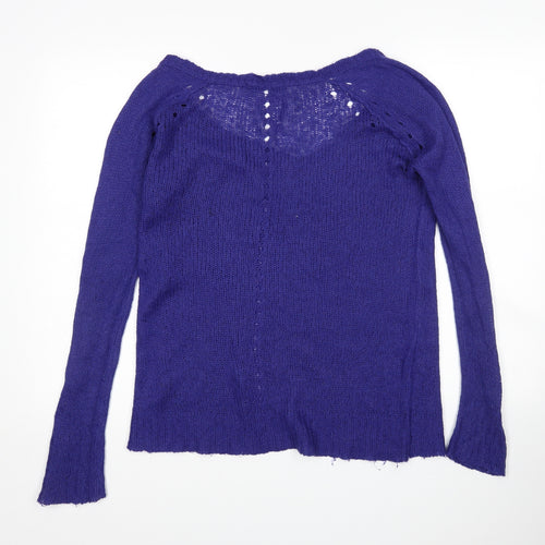 George Womens Purple   Pullover Jumper Size 10