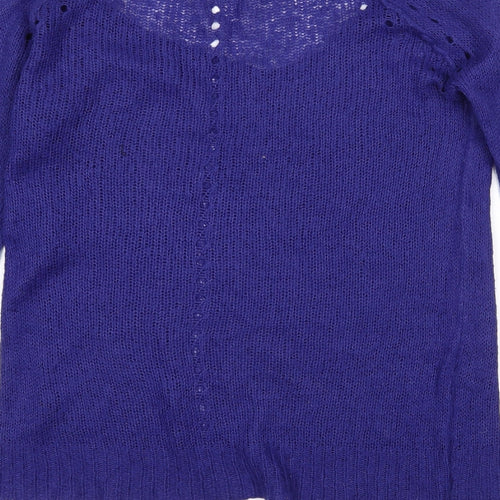 George Womens Purple   Pullover Jumper Size 10