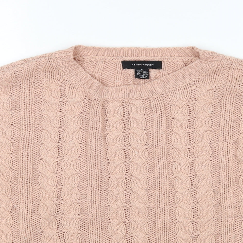 Atmosphere Womens Pink   Pullover Jumper Size S