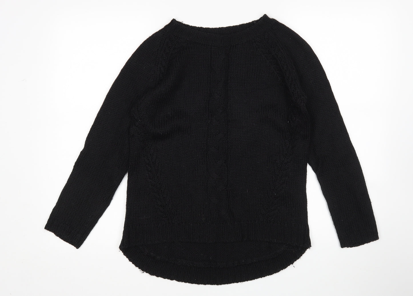 Preworn Womens Black   Pullover Jumper Size M