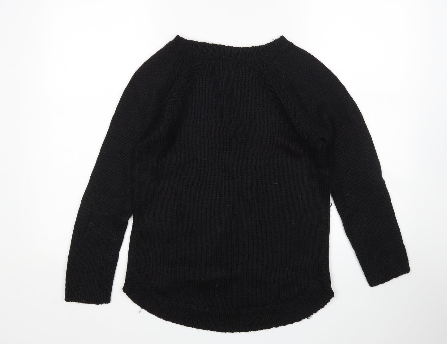 Preworn Womens Black   Pullover Jumper Size M