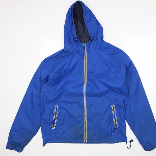 NEXT Mens Blue   Rain Coat Coat Size XL