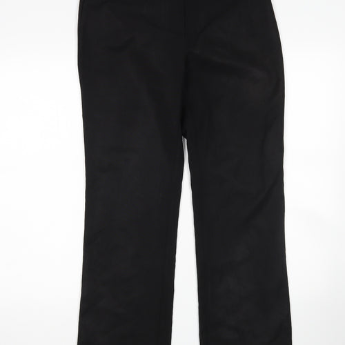Papaya Womens Black   Rain Trousers Trousers Size 10 L29 in