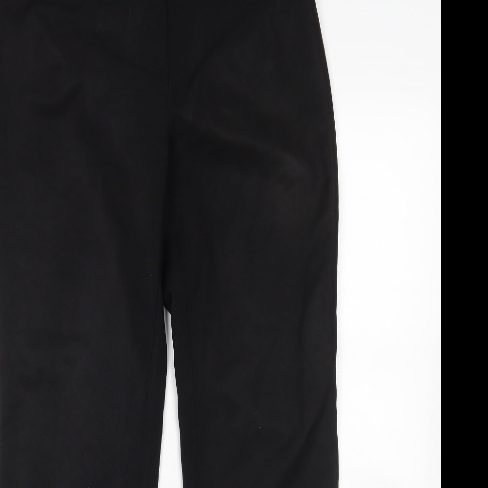 Papaya Womens Black   Rain Trousers Trousers Size 10 L29 in