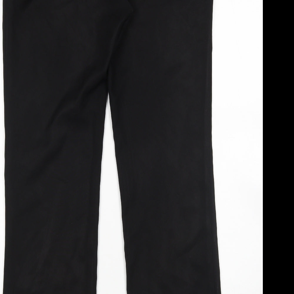 Papaya Womens Black   Rain Trousers Trousers Size 10 L29 in
