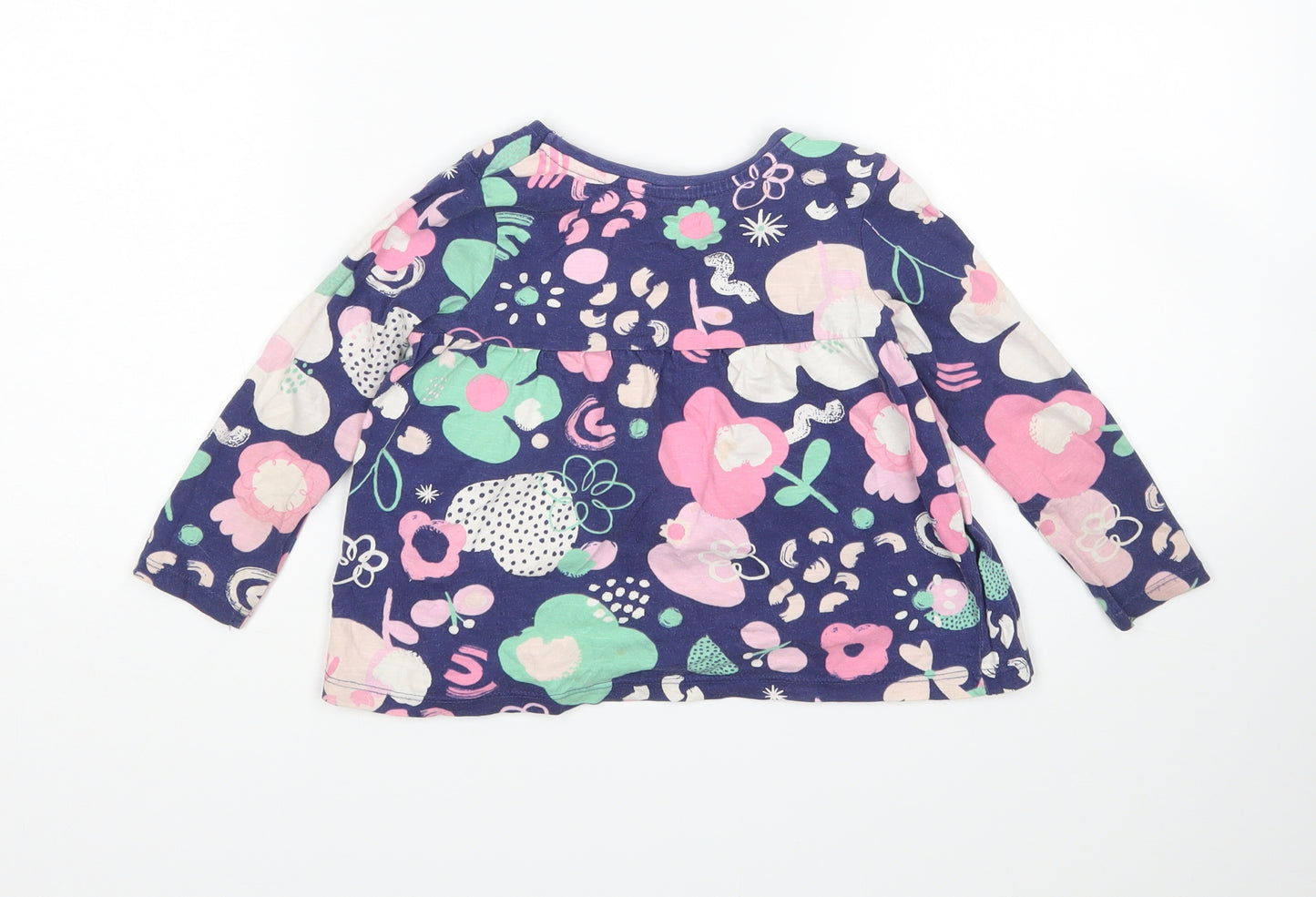 TU Girls Multicoloured Floral  Basic T-Shirt Size 2-3 Years
