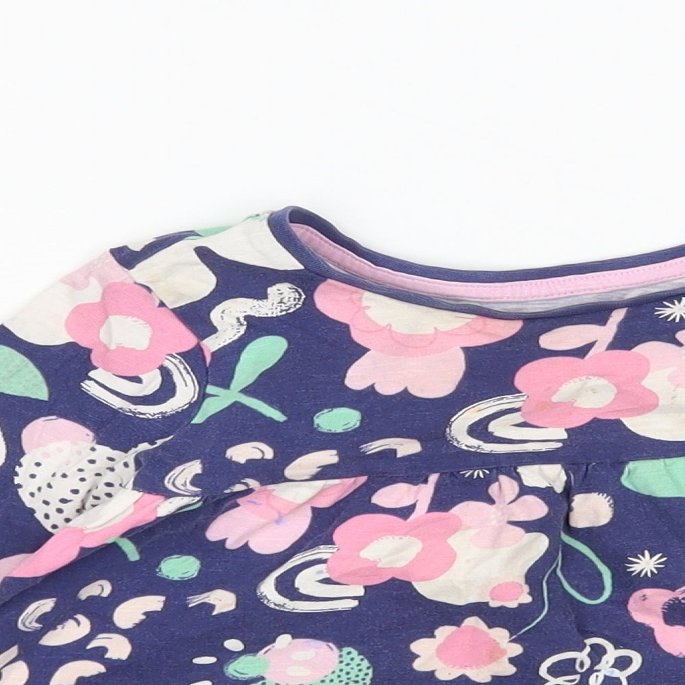 TU Girls Multicoloured Floral  Basic T-Shirt Size 2-3 Years