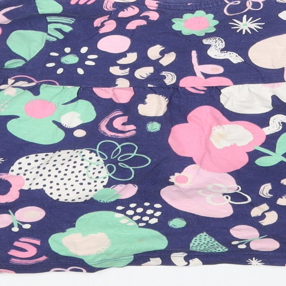 TU Girls Multicoloured Floral  Basic T-Shirt Size 2-3 Years