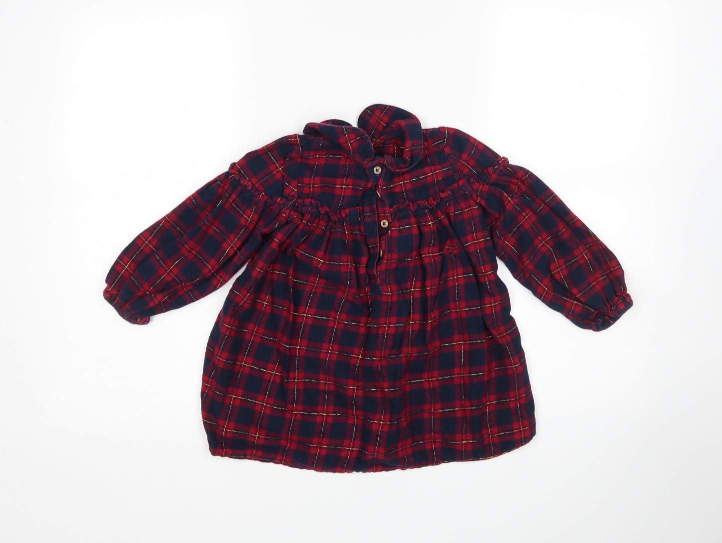 Nutmeg Girls Multicoloured Plaid  A-Line  Size 2-3 Years