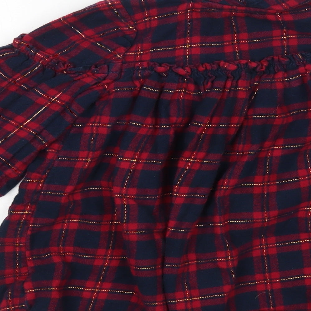 Nutmeg Girls Multicoloured Plaid  A-Line  Size 2-3 Years