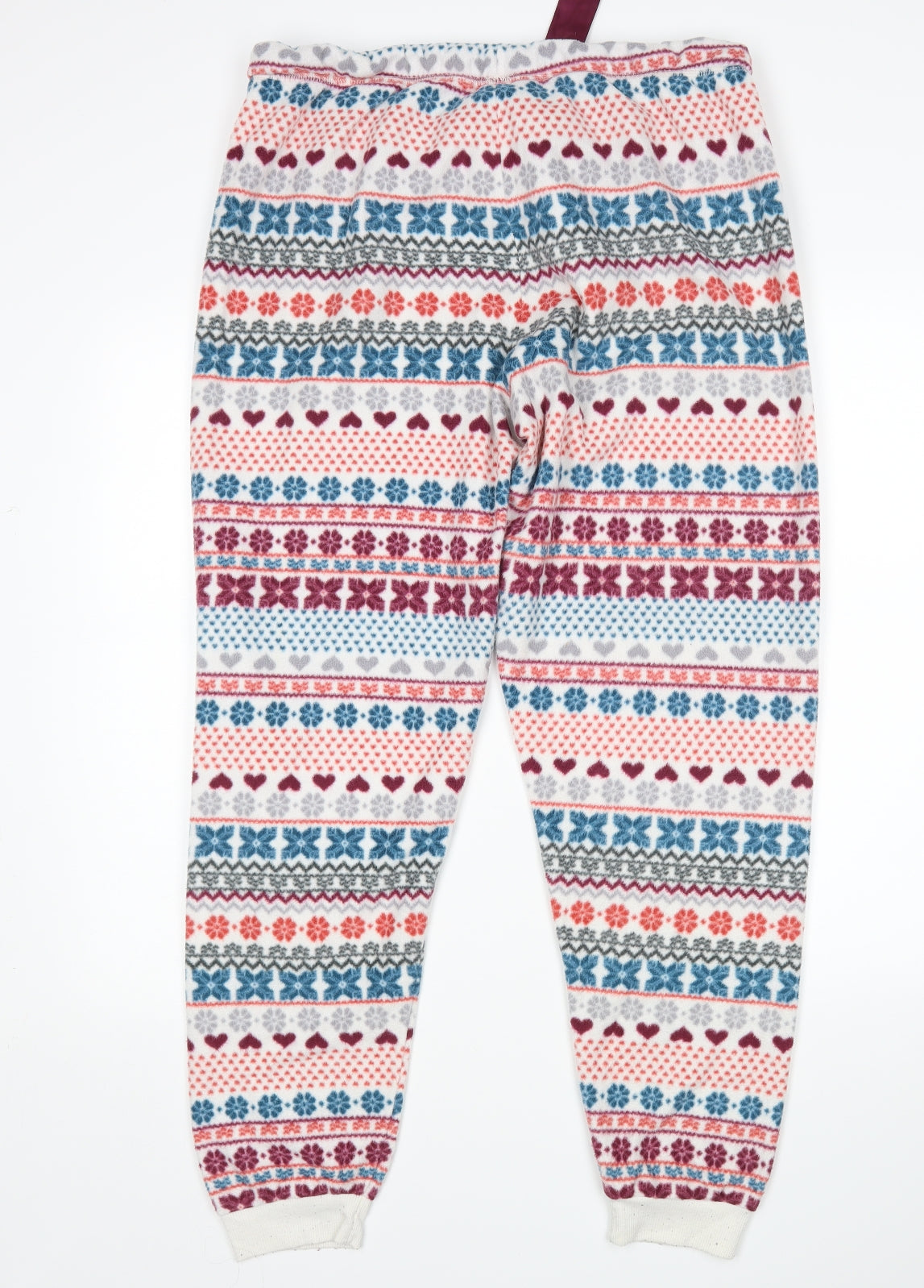 Primark Womens Multicoloured Polka Dot   Pyjama Pants Size M