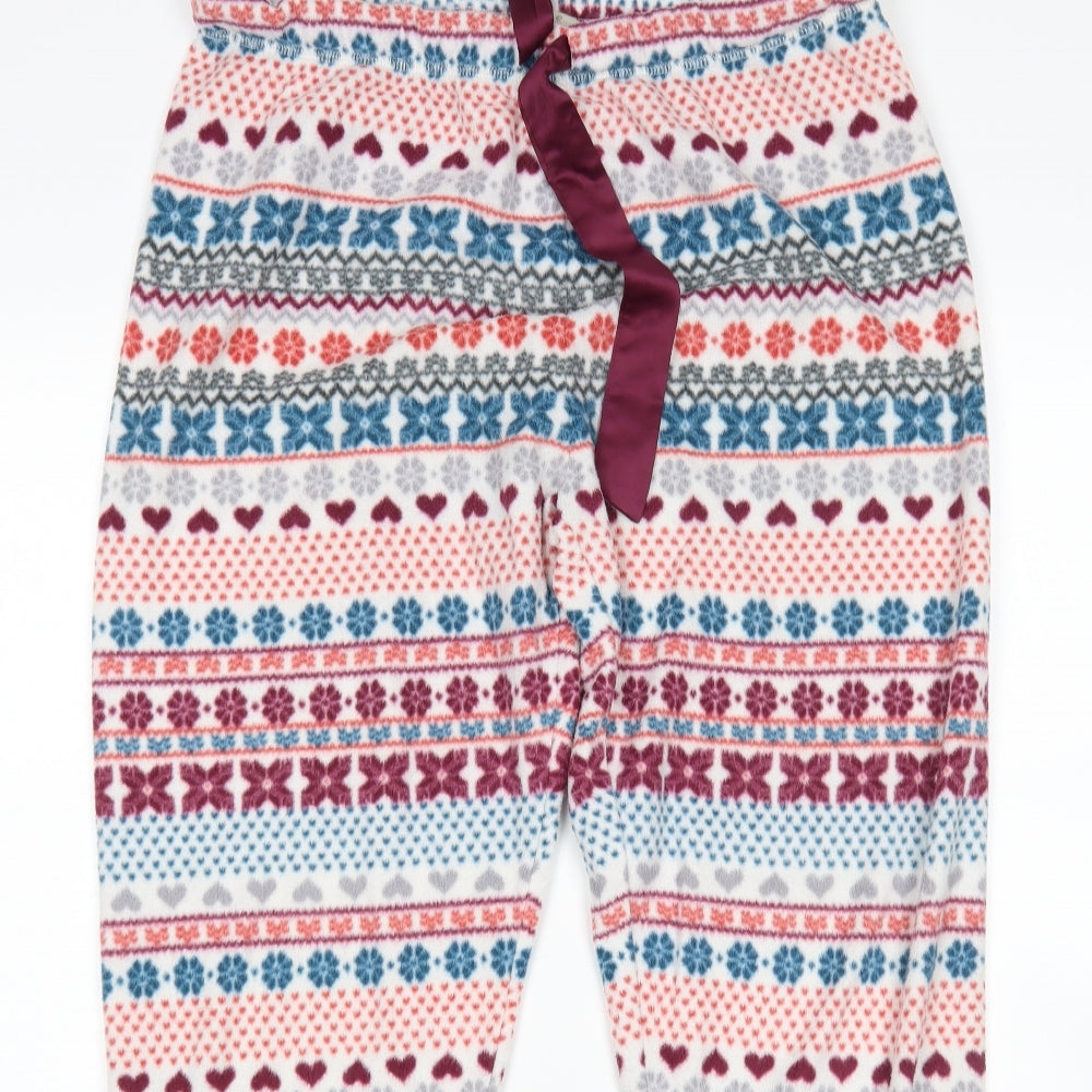 Primark Womens Multicoloured Polka Dot   Pyjama Pants Size M