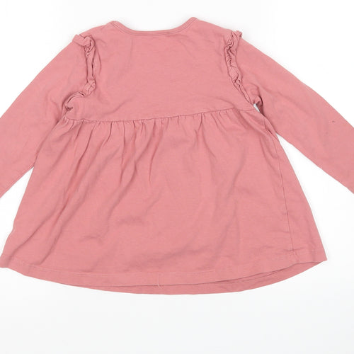 George Girls Pink   T-Shirt Dress  Size 2-3 Years