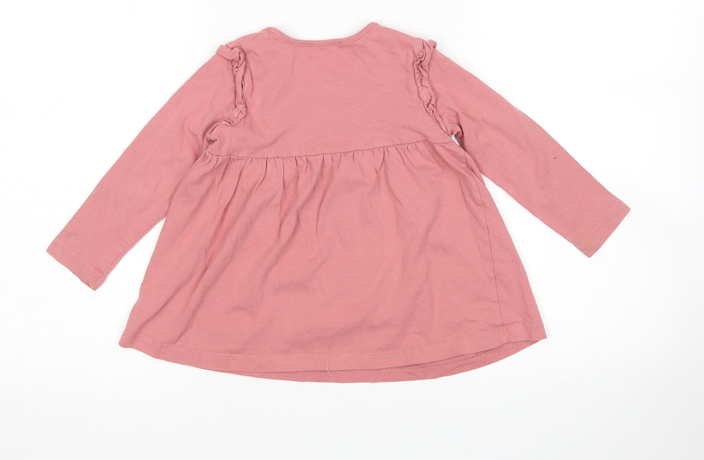 George Girls Pink   T-Shirt Dress  Size 2-3 Years
