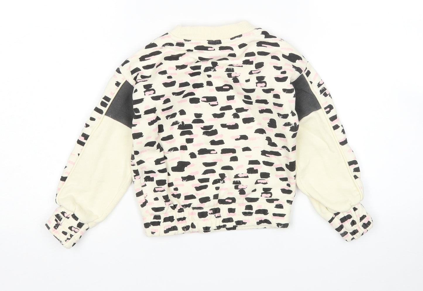 Nutmeg Girls Multicoloured Animal Print  Pullover Sweatshirt Size 4-5 Years