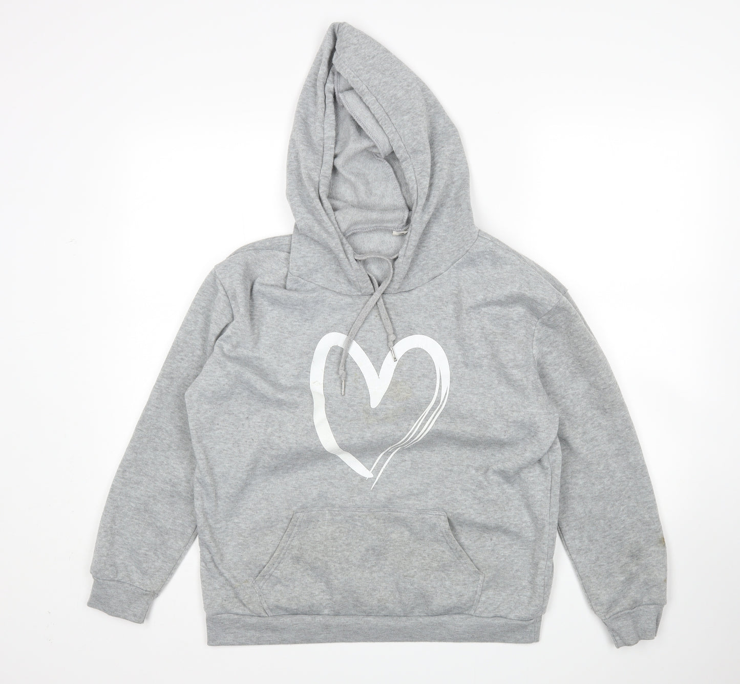 Shein  Womens Grey   Pullover Hoodie Size M