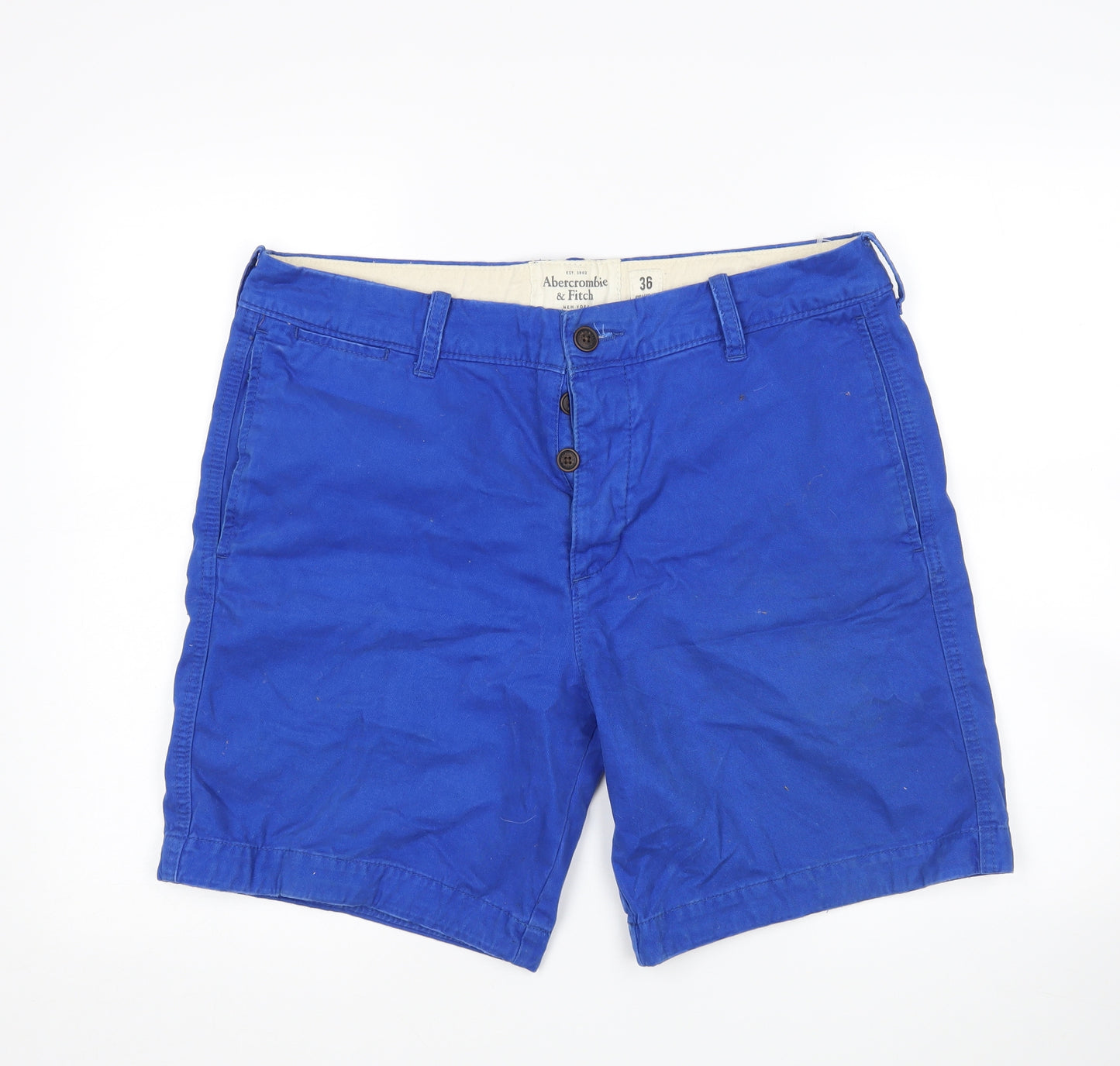 Abercrombie & Fitch Mens Blue   Bermuda Shorts Size 36