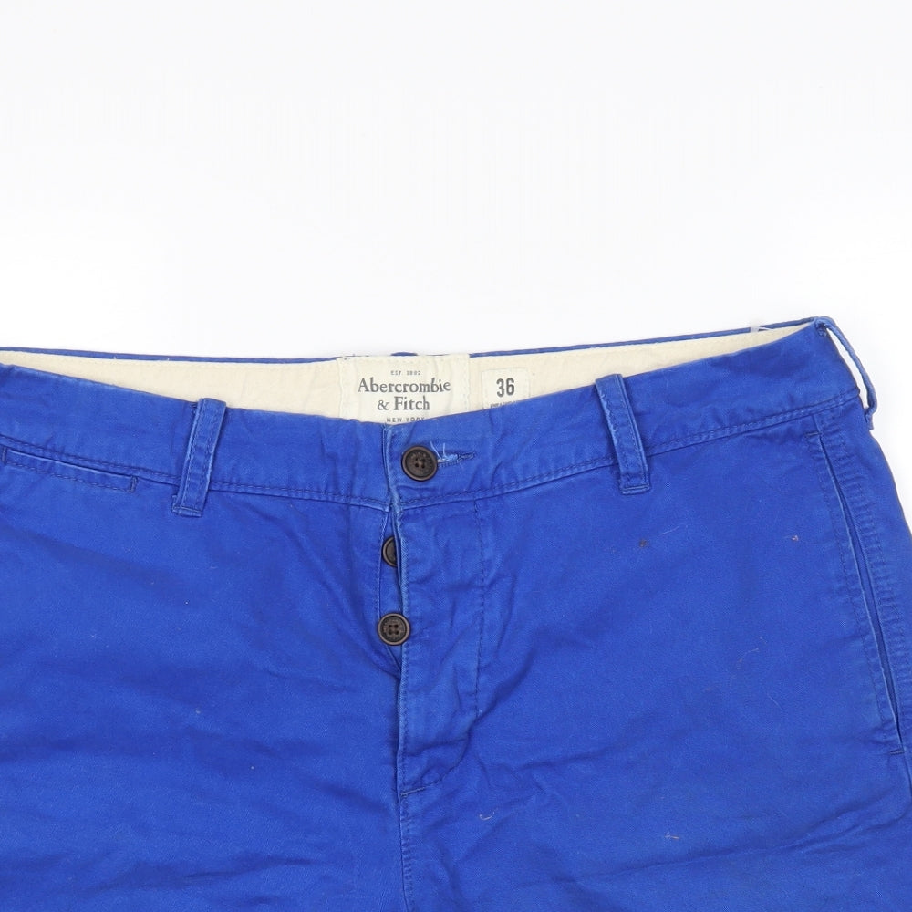 Abercrombie & Fitch Mens Blue   Bermuda Shorts Size 36