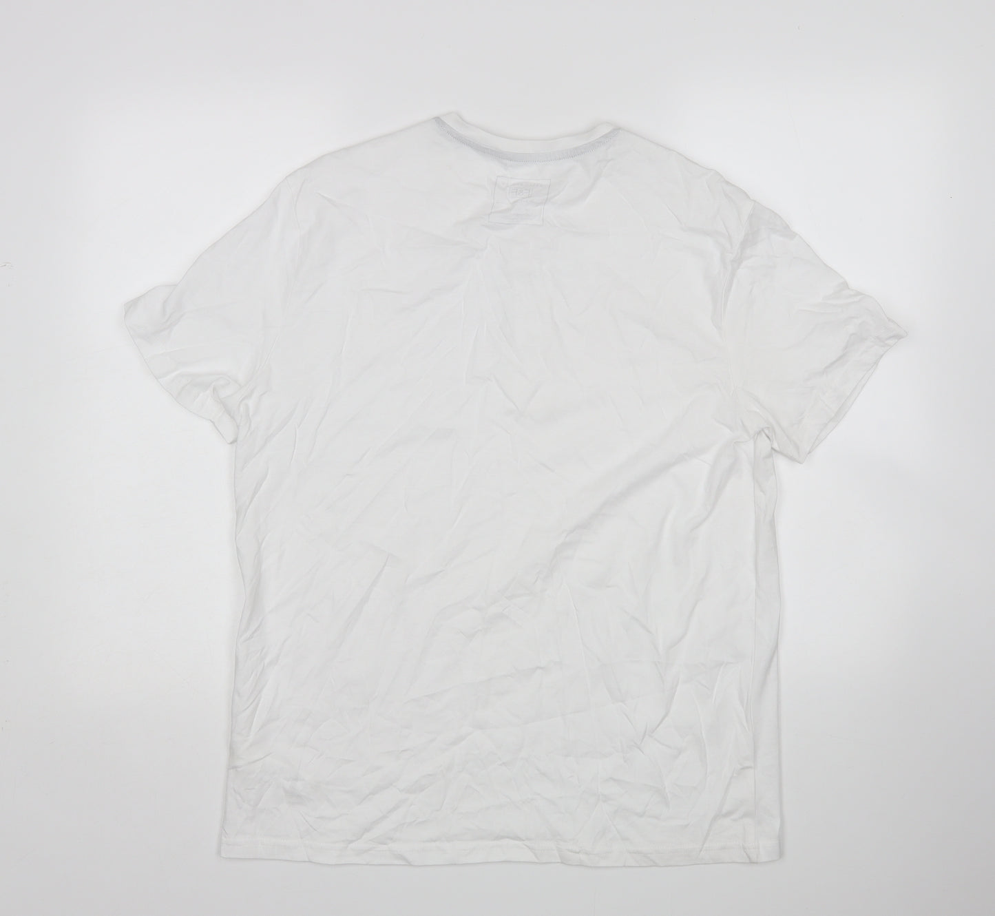 F&F Mens White    T-Shirt Size L