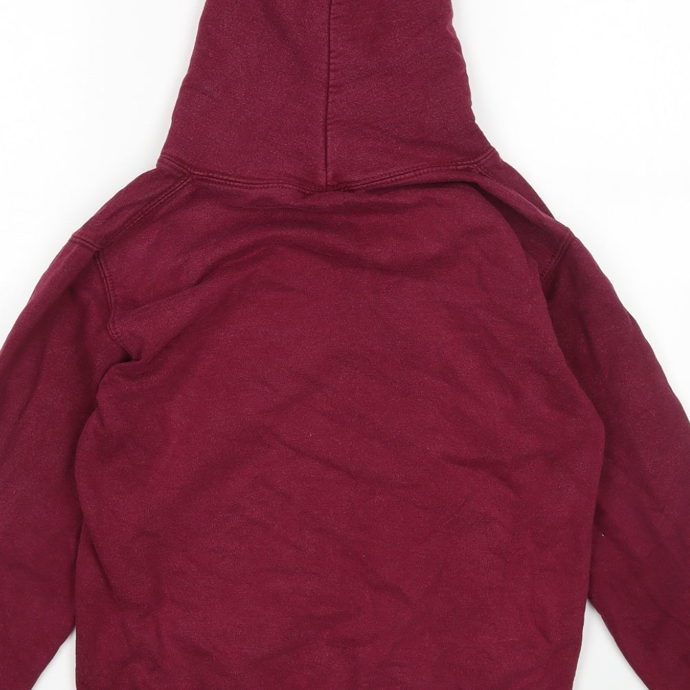 Awdis Boys Purple   Pullover Hoodie Size 10 Years  - Harry Potter