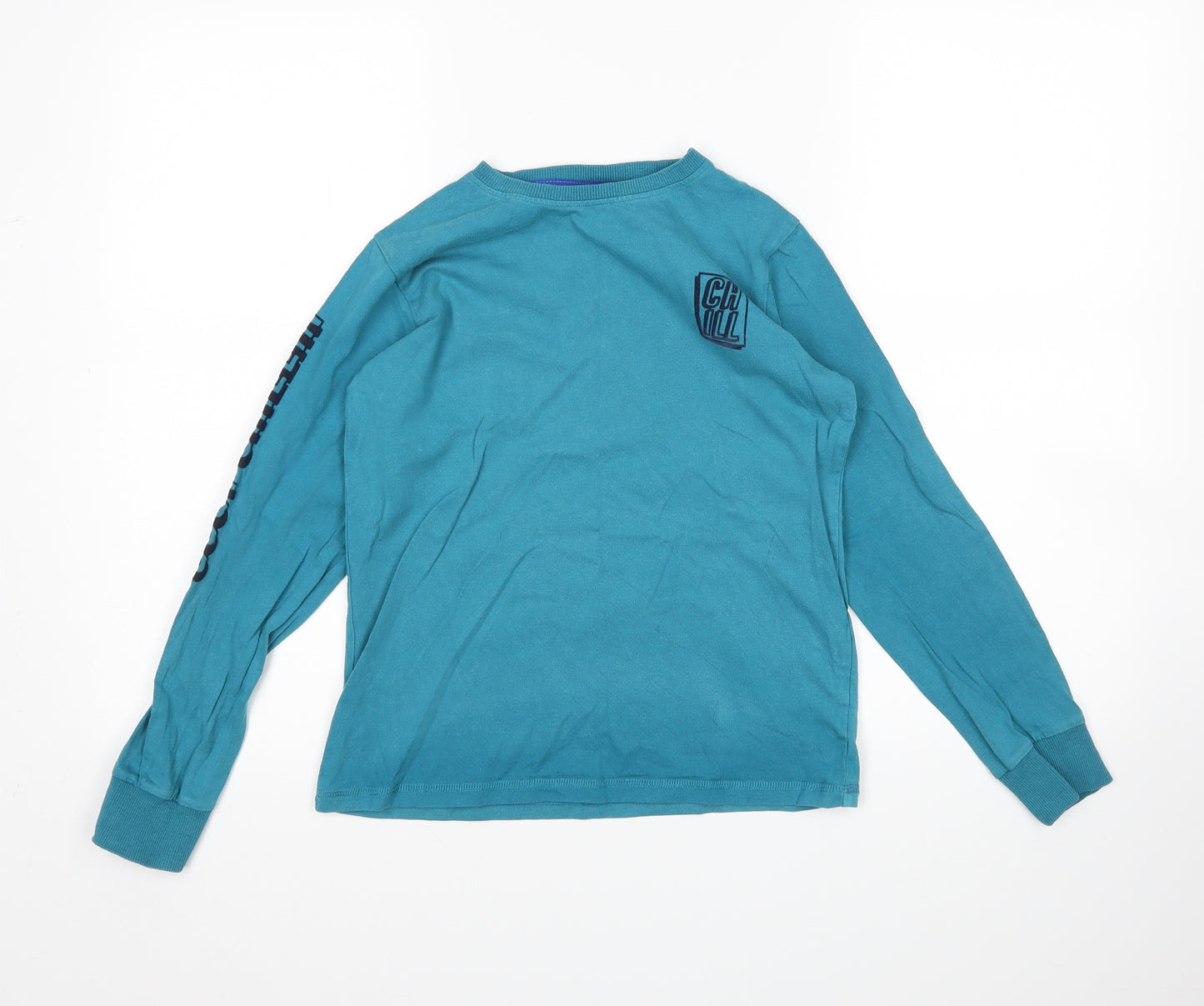 NEXT Boys Green   Basic T-Shirt Size 11 Years  - Chill