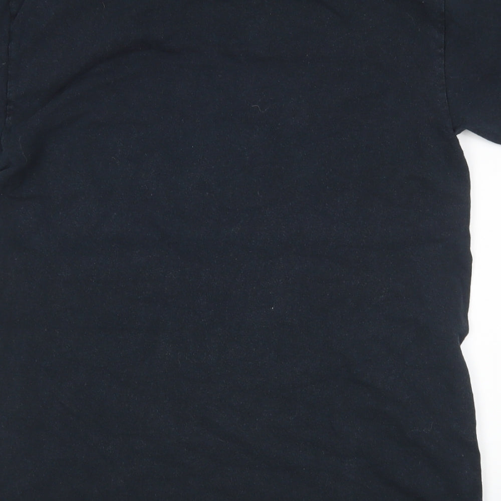 Gildan Womens Blue   Basic T-Shirt Size S