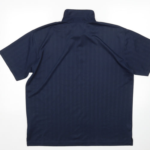 Whispering Smith Mens Blue    Polo Size L