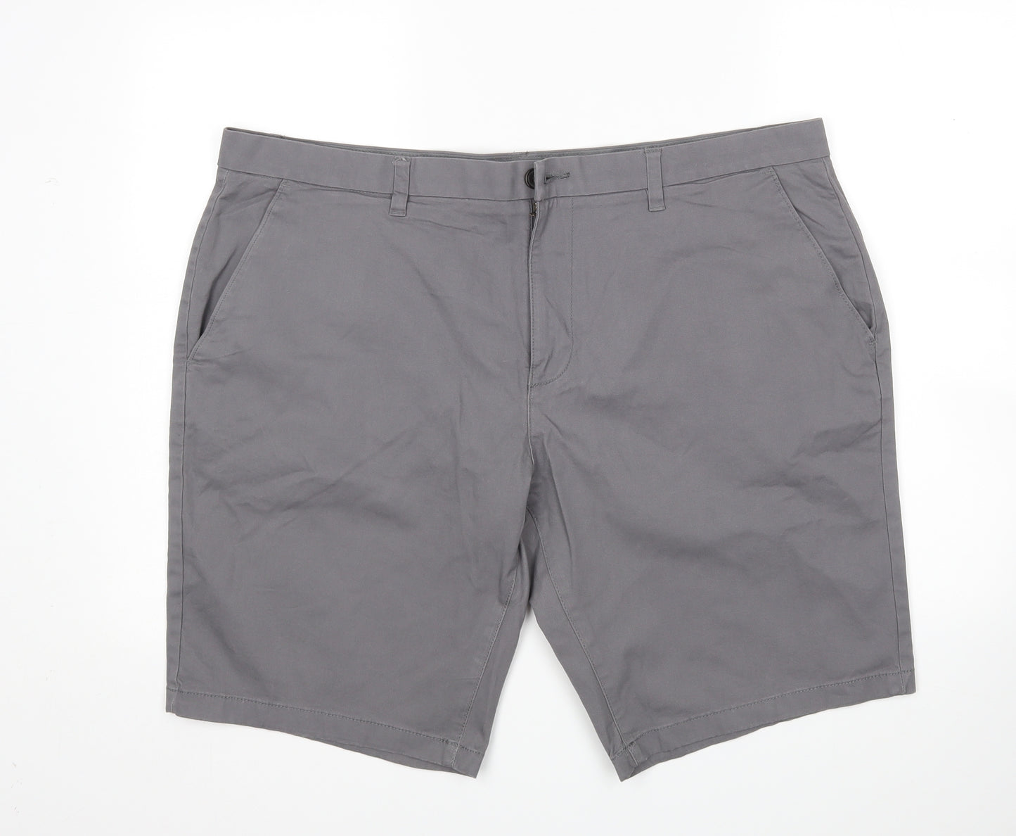 F&F Mens Grey   Chino Shorts Size 42