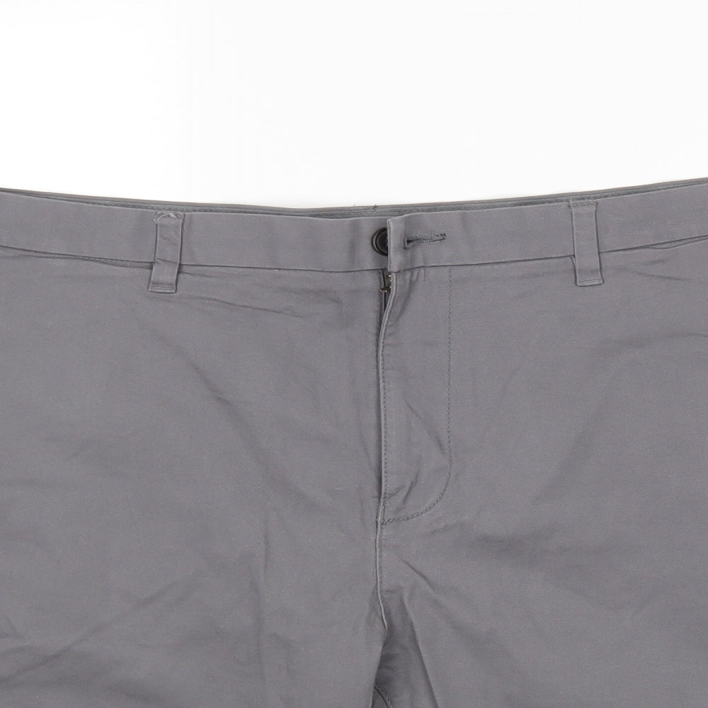 F&F Mens Grey   Chino Shorts Size 42