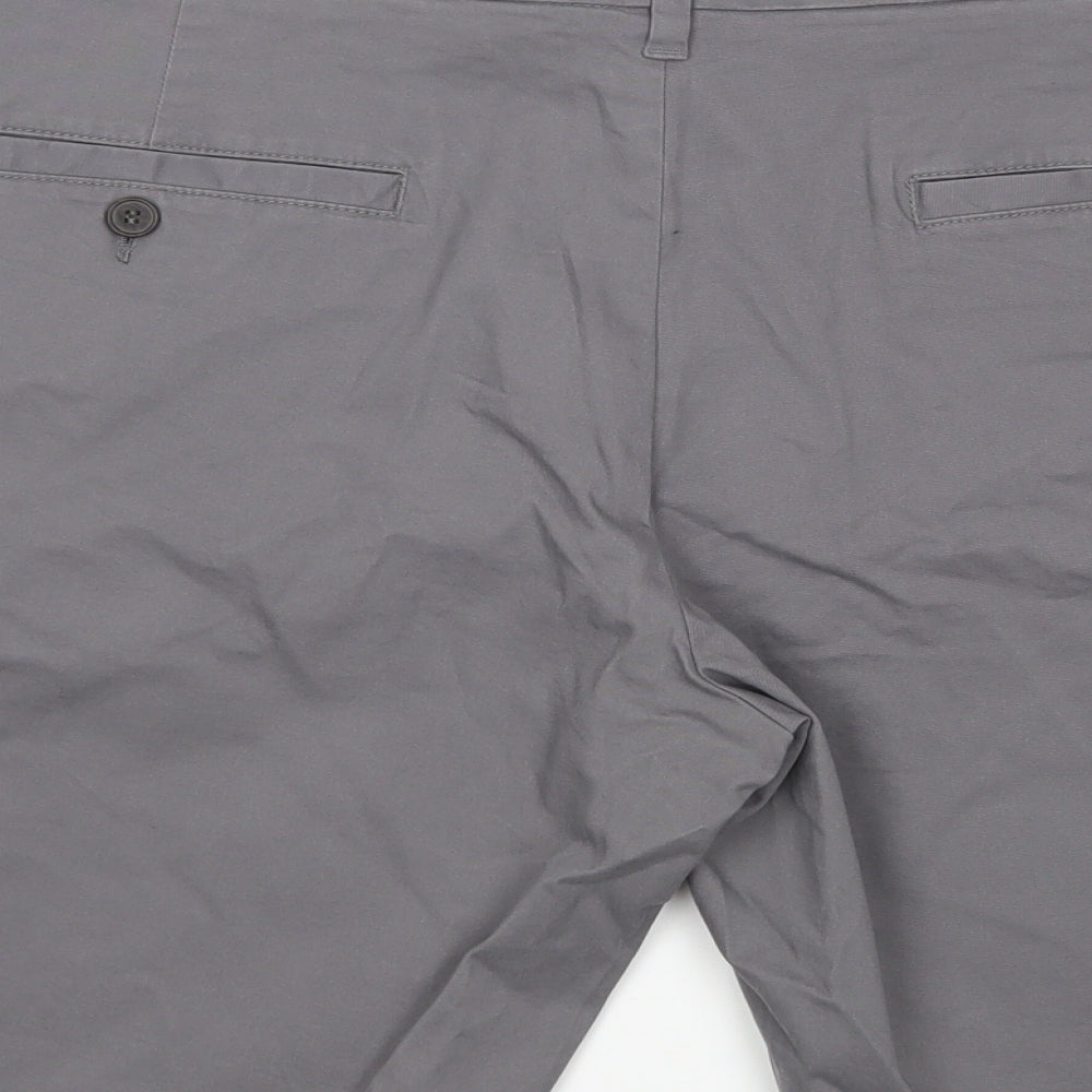 F&F Mens Grey   Chino Shorts Size 42