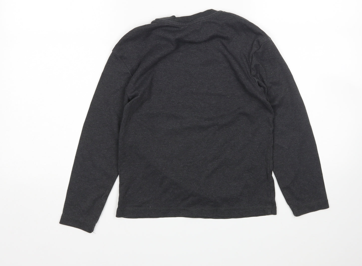 George Boys Grey    Pyjama Top Size 9-10 Years  - Christmas