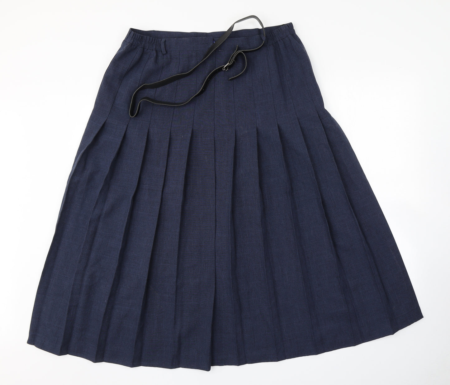 RIDDELLA Womens Blue   A-Line Skirt Size 16