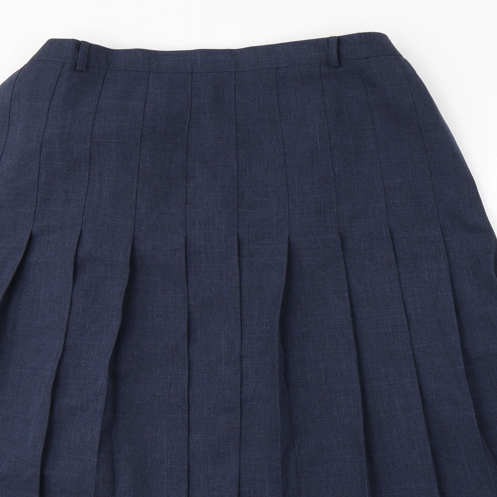 RIDDELLA Womens Blue   A-Line Skirt Size 16