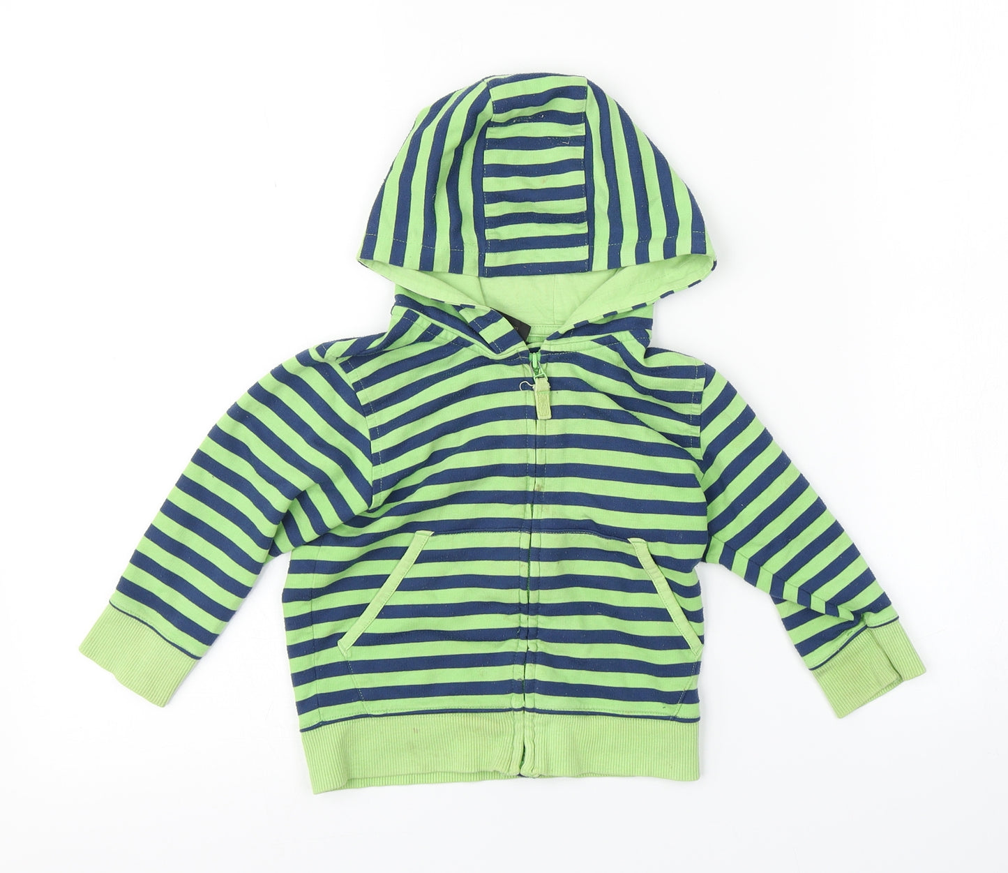 NEXT Baby Green Striped  Jacket  Size 12-18 Months