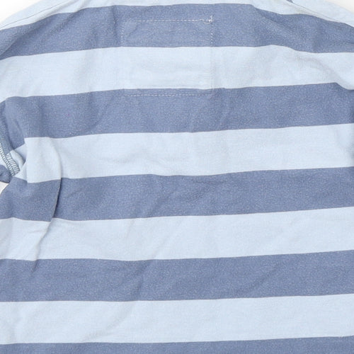 NEXT Baby Blue Striped  Basic Polo Size 12-18 Months