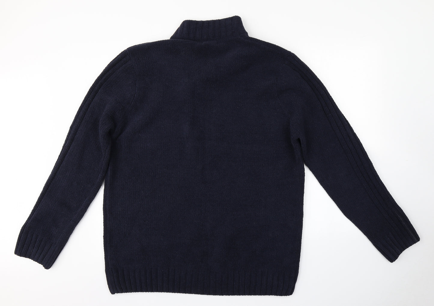 M&CO. Mens Blue   Pullover Jumper Size XL
