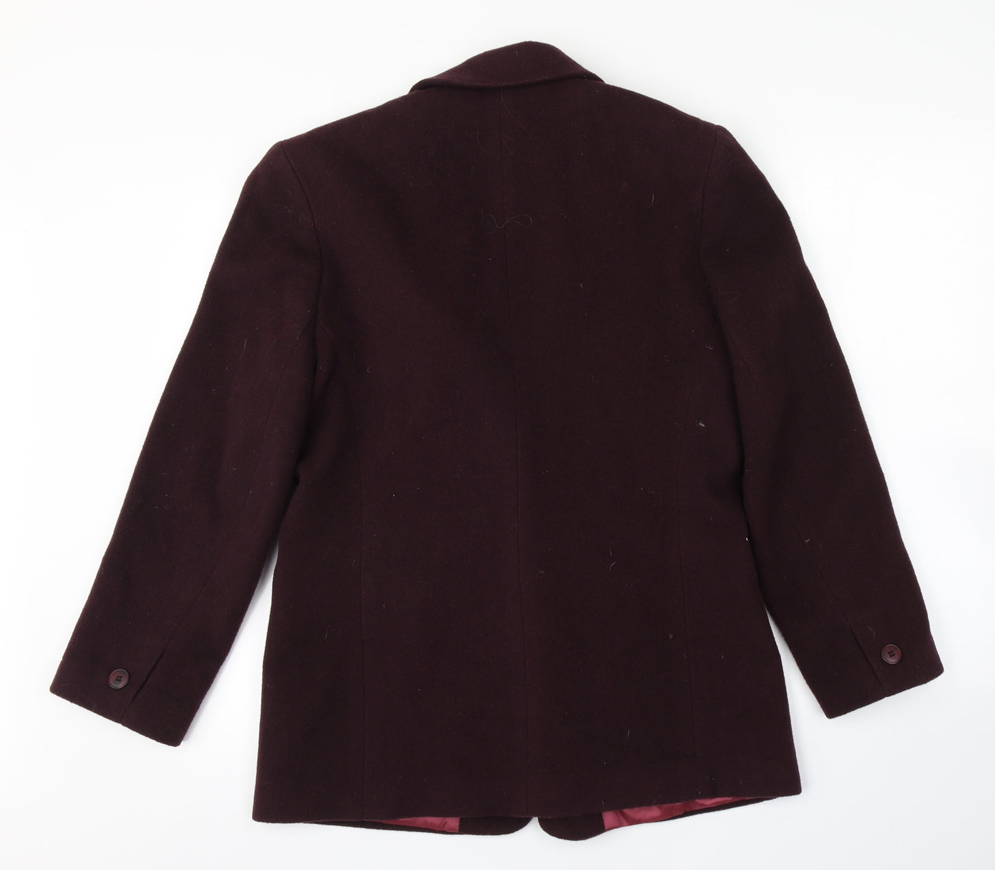 Preworn Womens Purple   Jacket Blazer Size 14