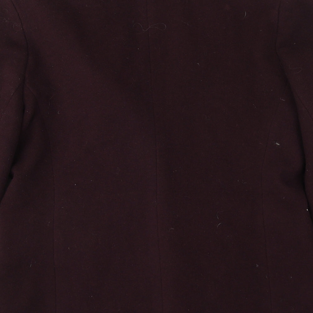 Preworn Womens Purple   Jacket Blazer Size 14